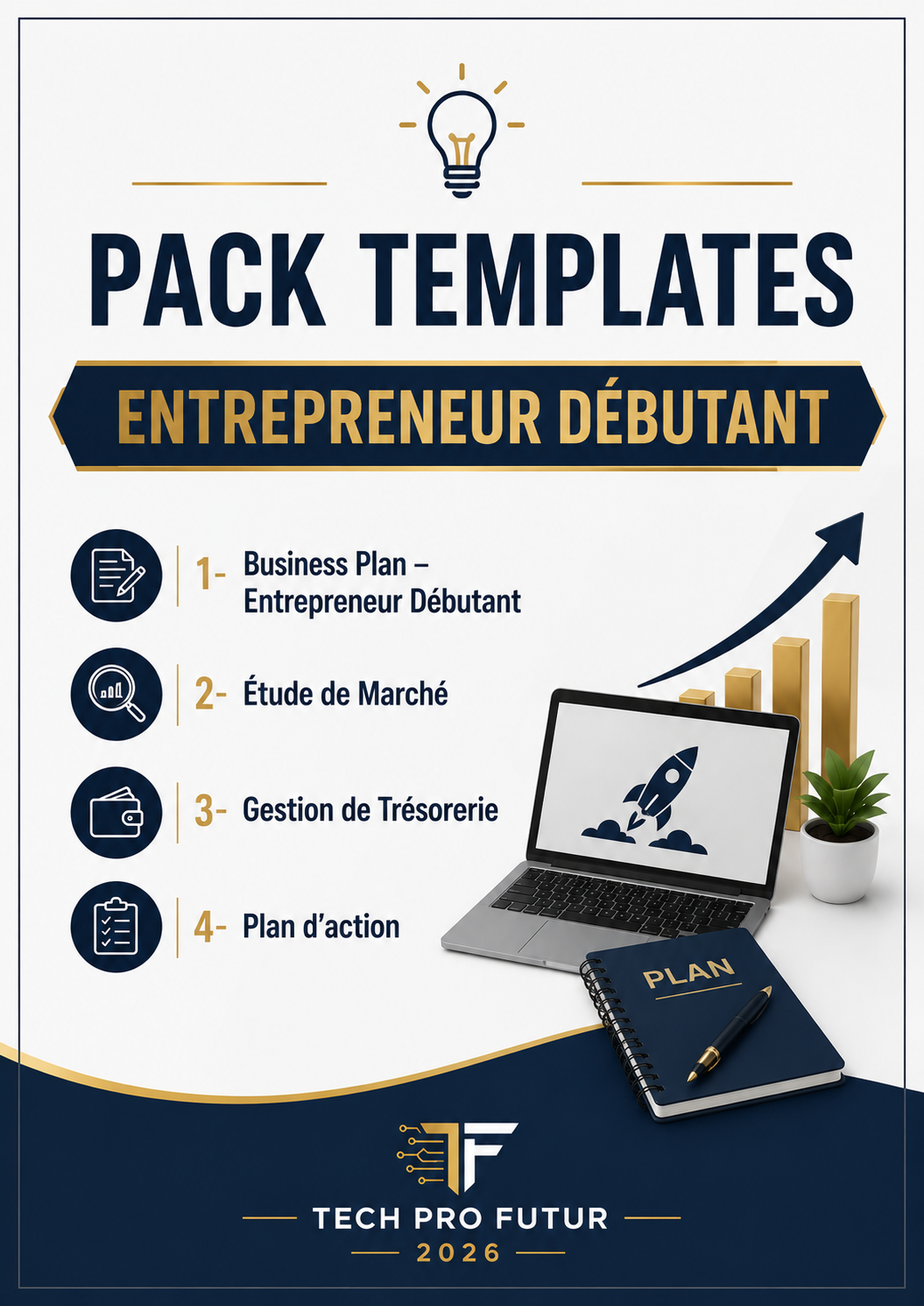 PACK TEMPLATES - ENTREPRENEUR DÉBUTANT