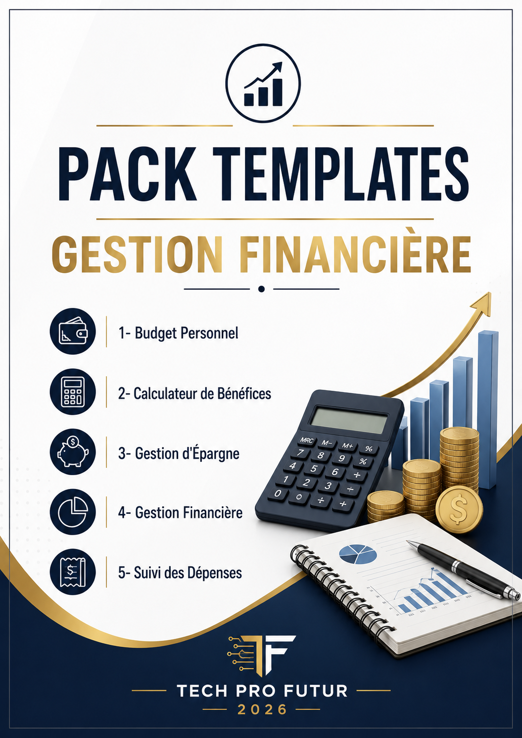 PACK TEMPLATES – GESTION FINANCIÈRE