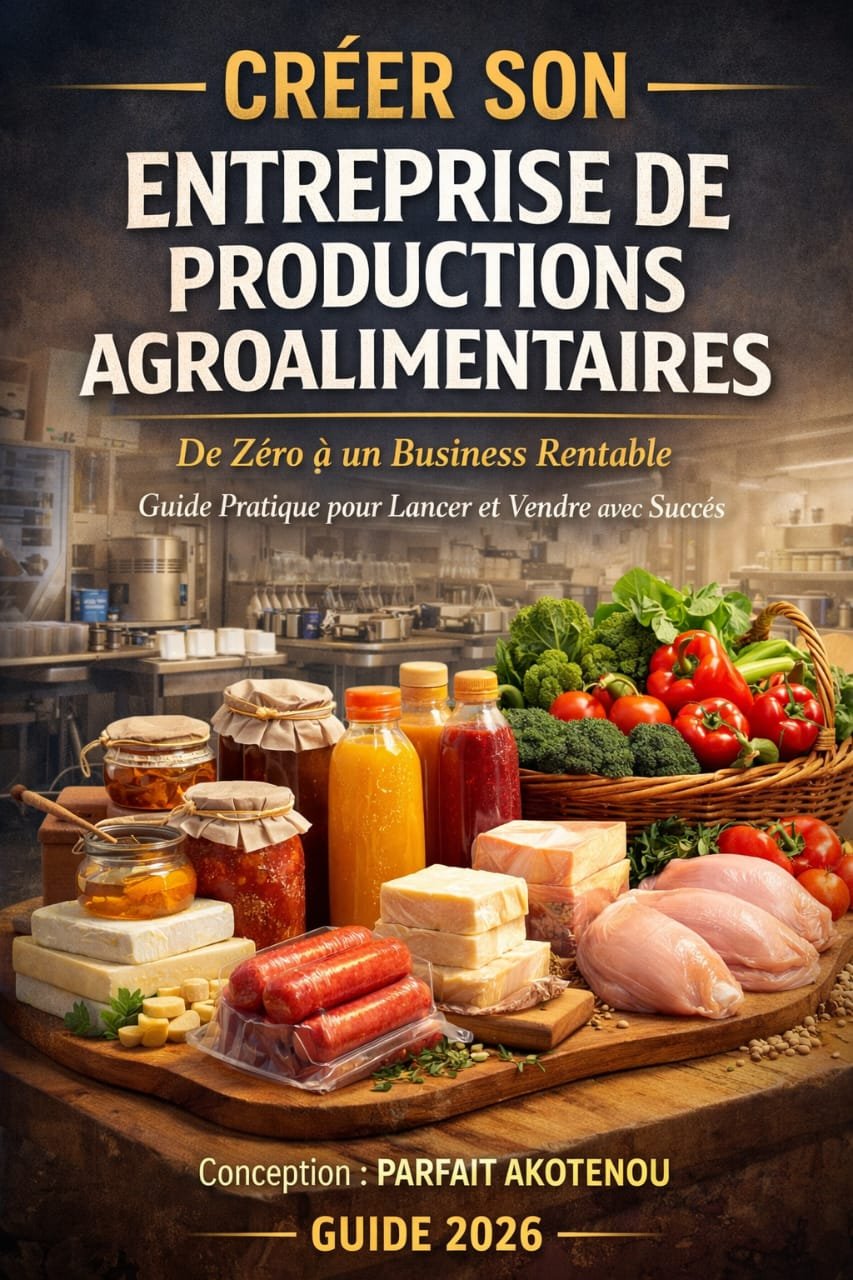Créer votre Entreprise de Transformation Agroalimentaire : De Zéro à un Business Rentable