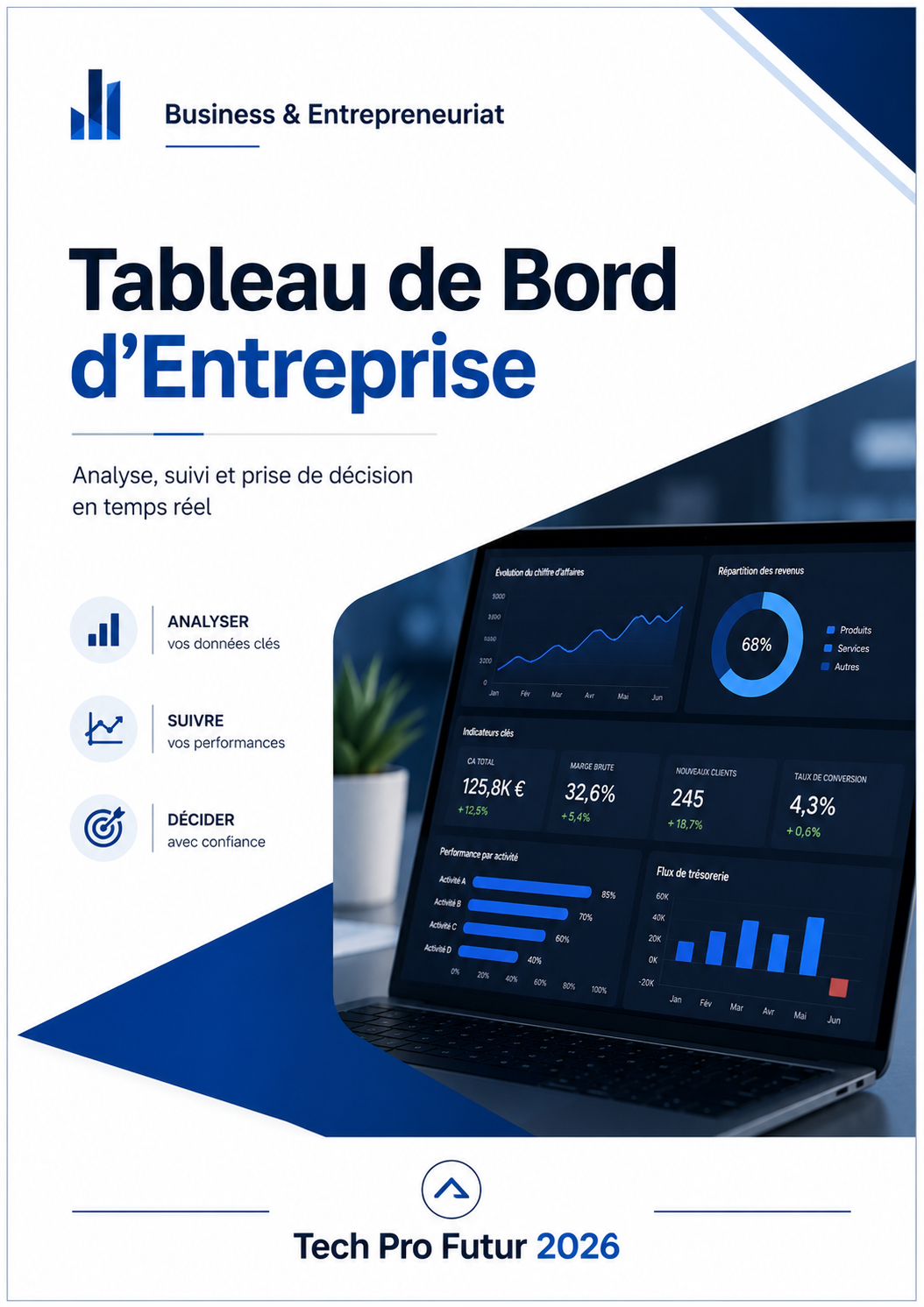 Template Tableau de Bord d'Entreprise